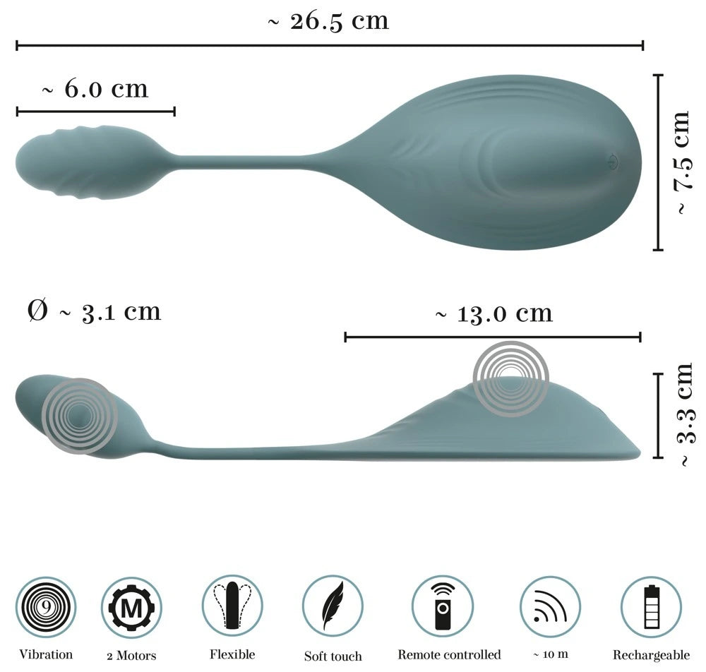 vibepad Mini – Kompakter Aufsitzvibrator für intensive Stimulation | Vibrierende Sitzauflage