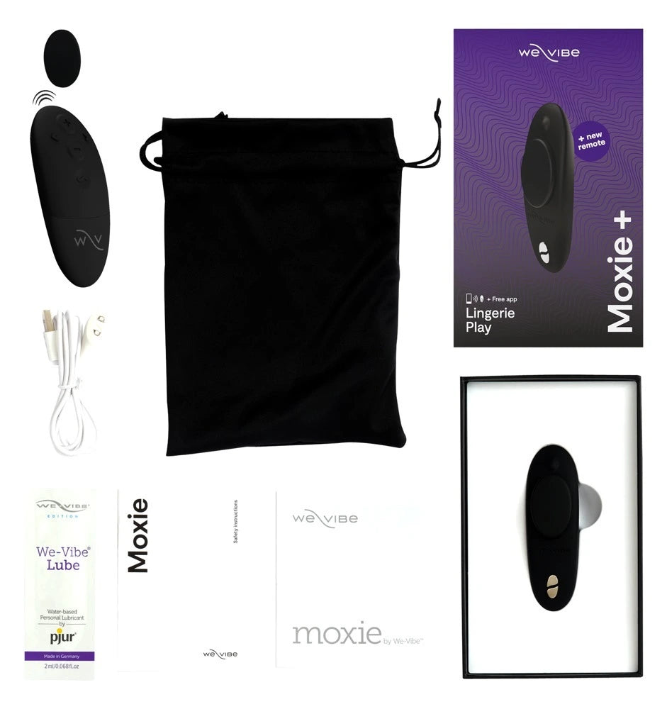 We-Vibe - Moxie+ Panty-Vibrator Schwarz