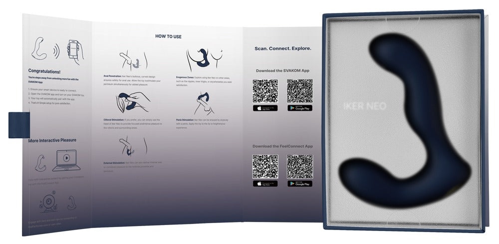 SVAKOM Iker Neo – Prostatavibrator mit Klopffunktion und App