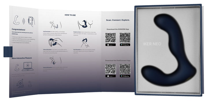 SVAKOM Iker Neo – Prostatavibrator mit Klopffunktion und App