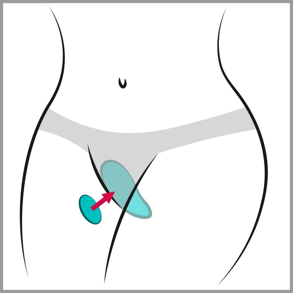 We-Vibe - Moxie+ Panty-Vibrator Grün