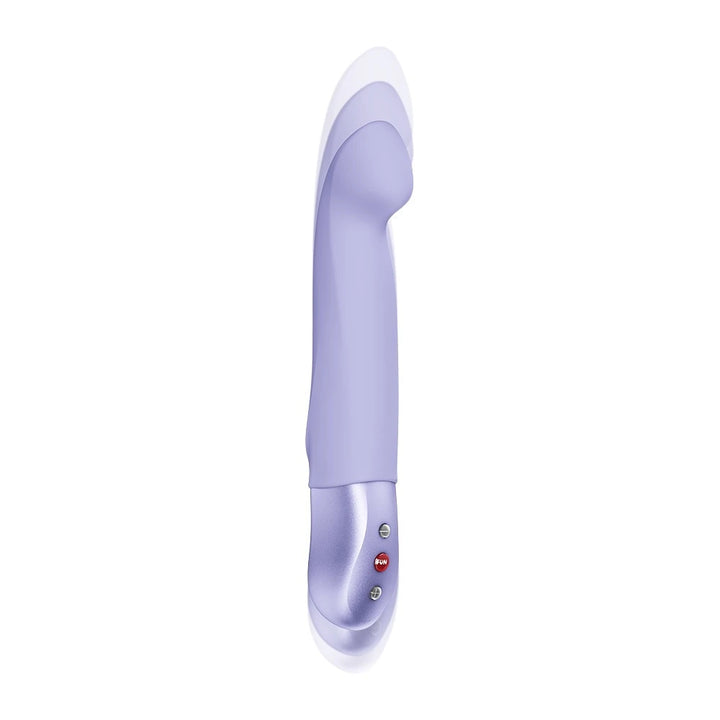 Fun Factory STRONIC G Stoßvibrator in zartem Lavendel, ergonomisch geformt, weiches Silikon, intuitive Steuerknöpfe