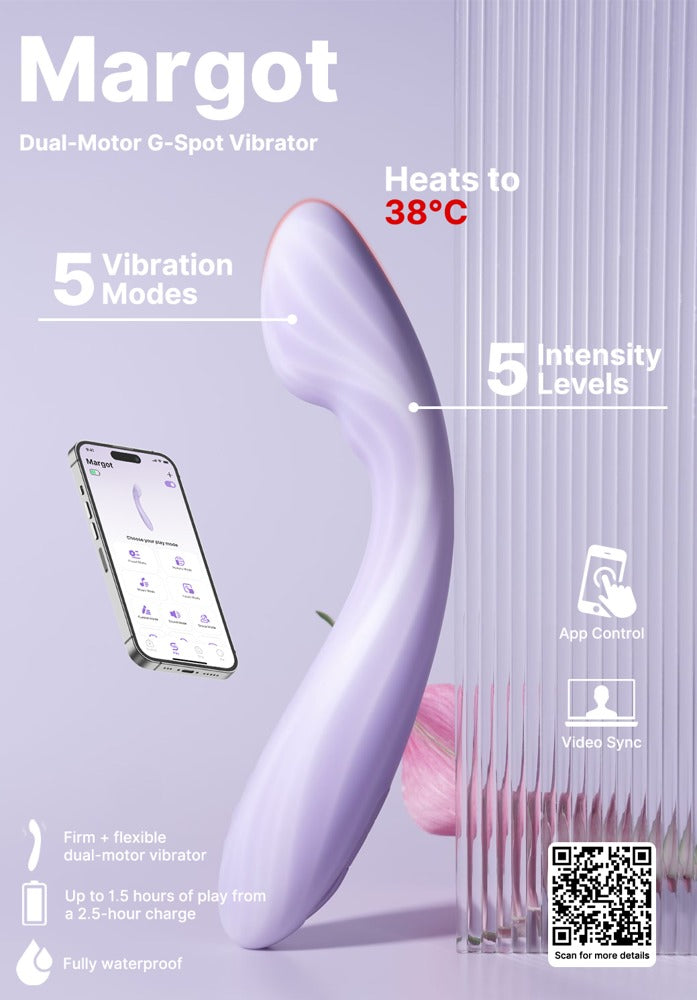 SVAKOM Margot – G-Punkt-Vibrator mit Wärmefunktion und App