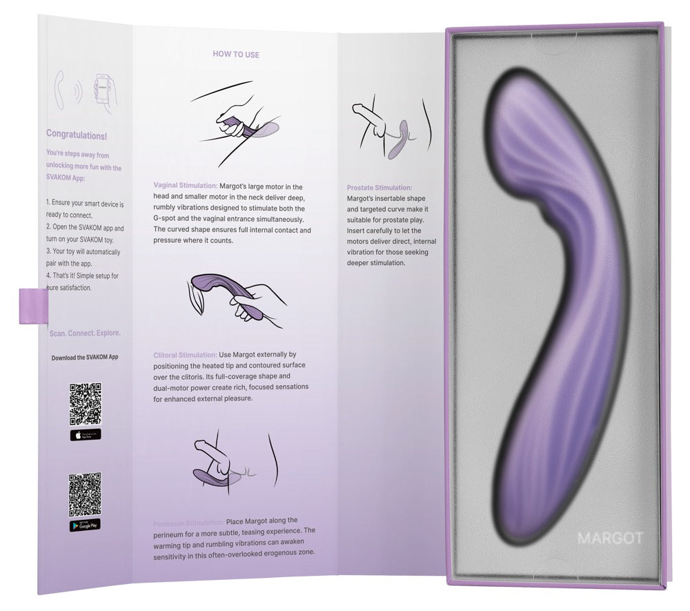 SVAKOM Margot – G-Punkt-Vibrator mit Wärmefunktion und App