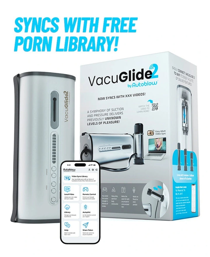 Autoblow VacuGlide 2 Automatischer Masturbator mit App-Steuerung