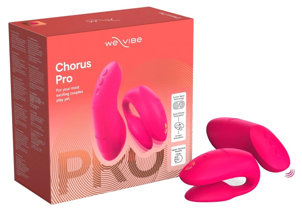 We-Vibe Chorus Pro Pink – Premium Paarvibrator mit App-Steuerung