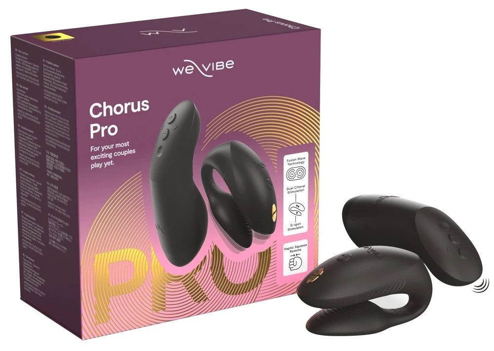 We-Vibe Chorus Pro Schwarz – Premium Paarvibrator mit App-Steuerung