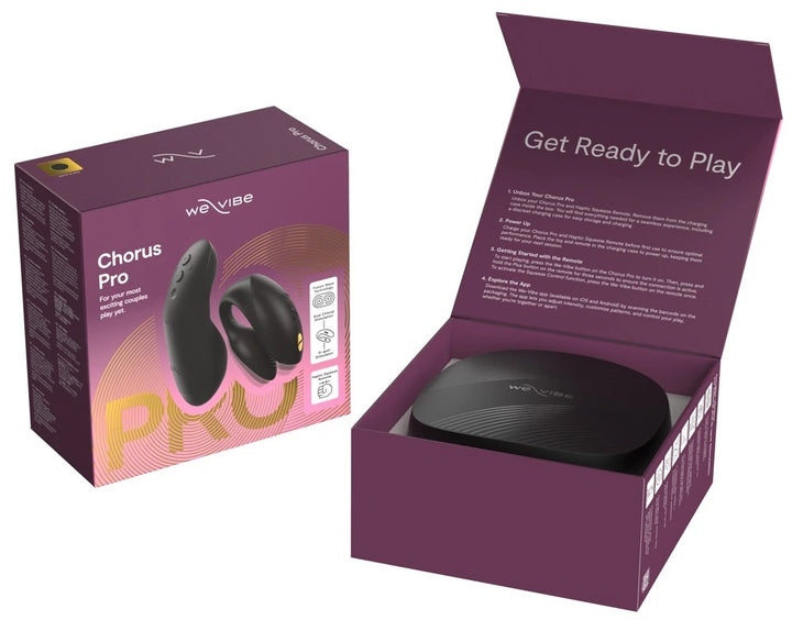 We-Vibe Chorus Pro Schwarz – Premium Paarvibrator mit App-Steuerung