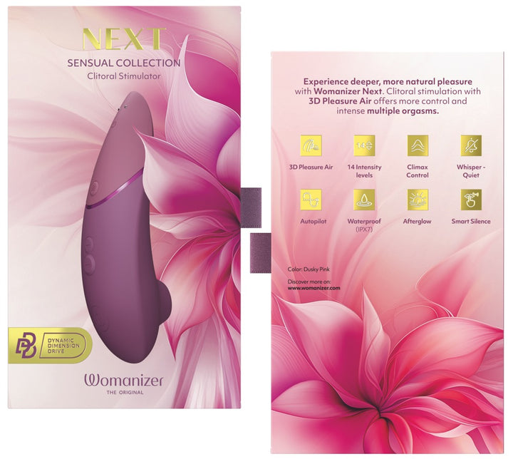 Womanizer NEXT Sensual Collection Klitorisstimulator – Dusky Pink