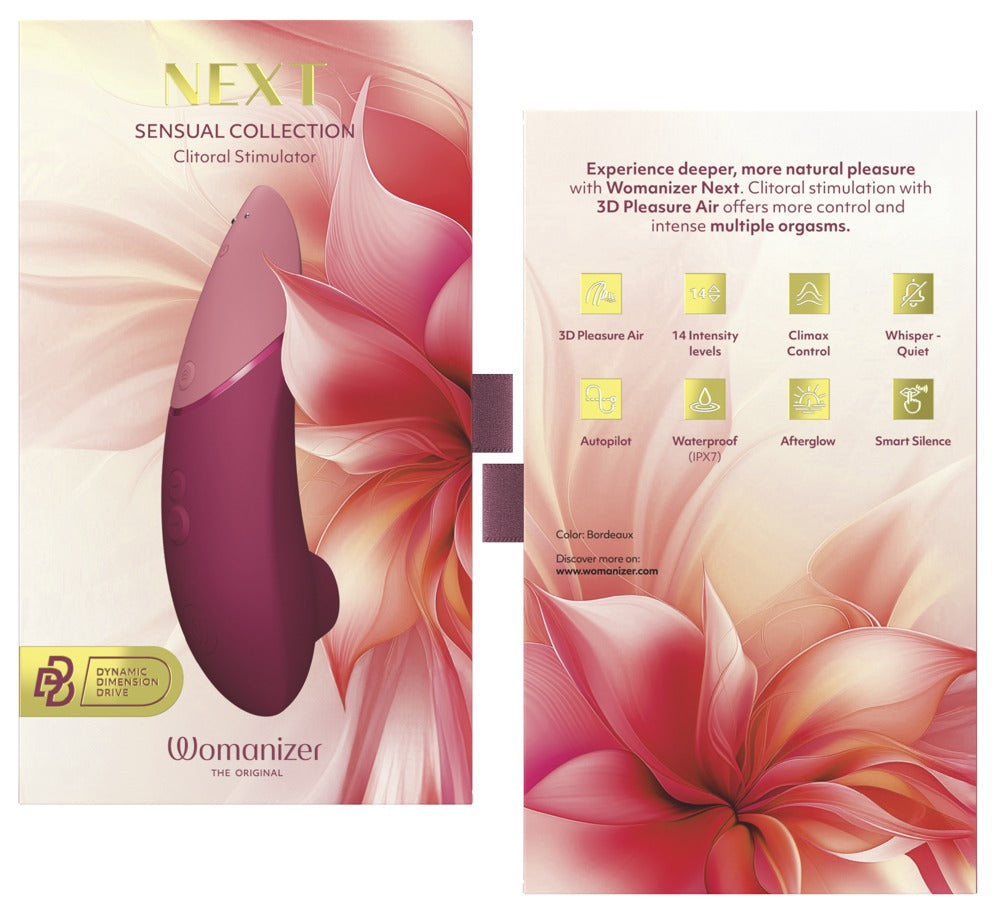 Womanizer NEXT Sensual Collection Klitorisstimulator – Bordeaux