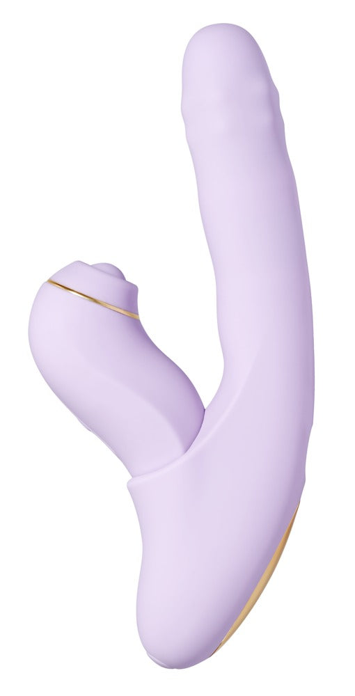 SVAKOM DuoGlow – 2-in-1-Stoßvibrator mit Perlen und Klopfstimulator