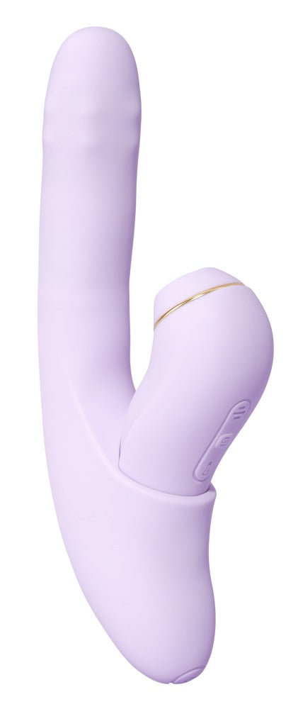 SVAKOM DuoGlow – 2-in-1-Stoßvibrator mit Perlen und Klopfstimulator
