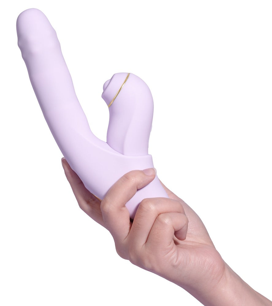 SVAKOM DuoGlow – 2-in-1-Stoßvibrator mit Perlen und Klopfstimulator
