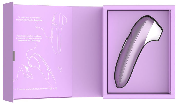 Womanizer Pro Klitorisstimulator mit 11 Intensitäten – Lila