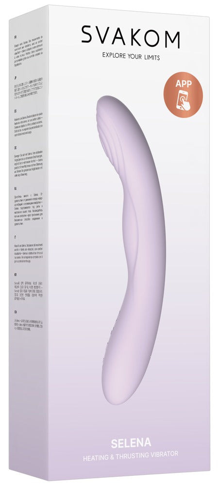 SVAKOM Selena – Stoßvibrator mit Wärmefunktion und App