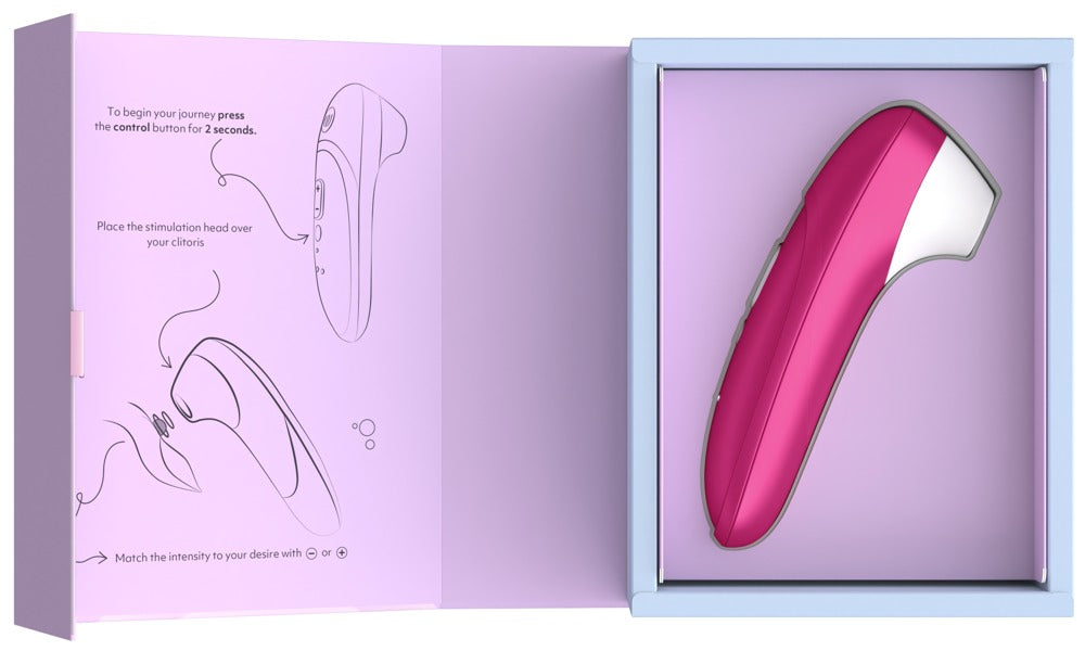 Womanizer Pro Klitorisstimulator mit 11 Intensitäten – Pink