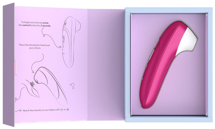 Womanizer Pro Klitorisstimulator mit 11 Intensitäten – Pink