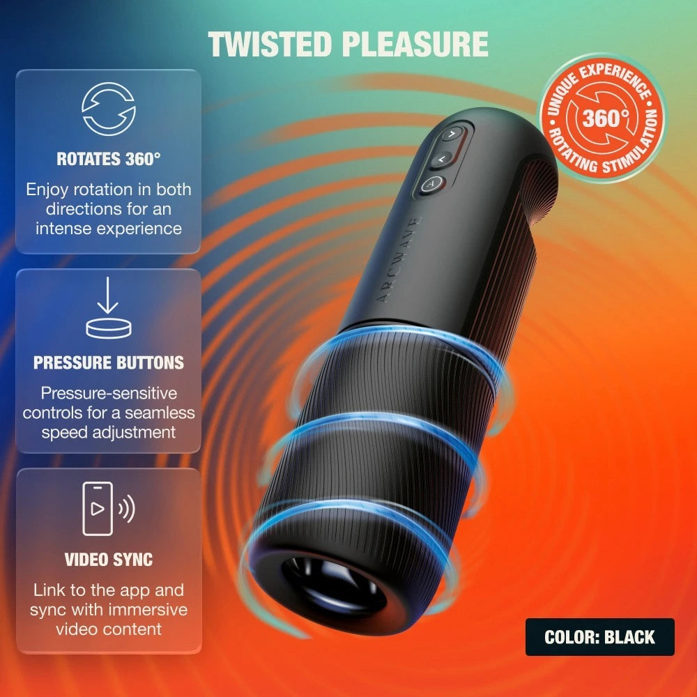 Arcwave Orbit Masturbator mit 360°-Rotation & App-Steuerung