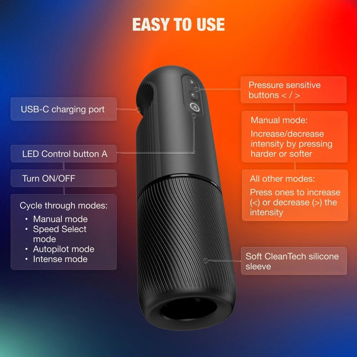 Arcwave Orbit Masturbator mit 360°-Rotation & App-Steuerung