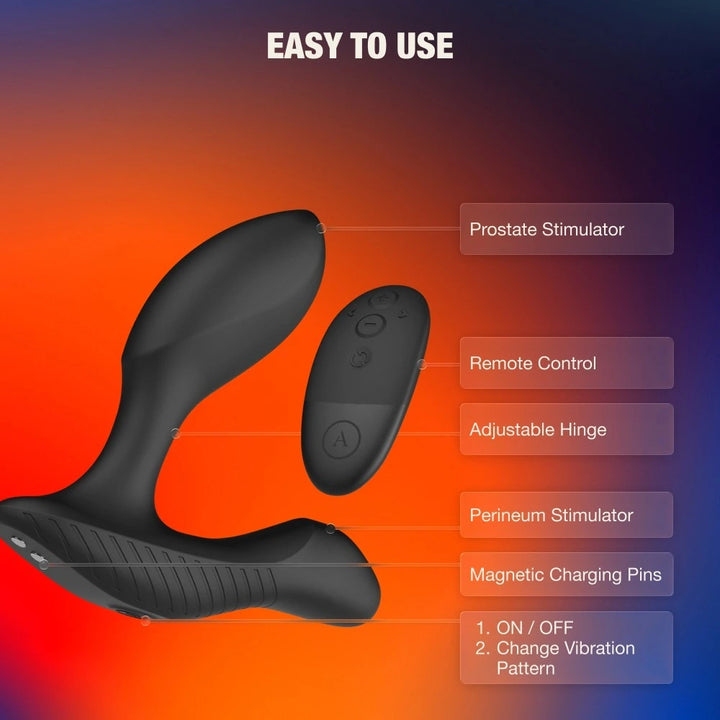 Arcwave Perk Prostata-Vibrator mit Perineum-Stimulation & App