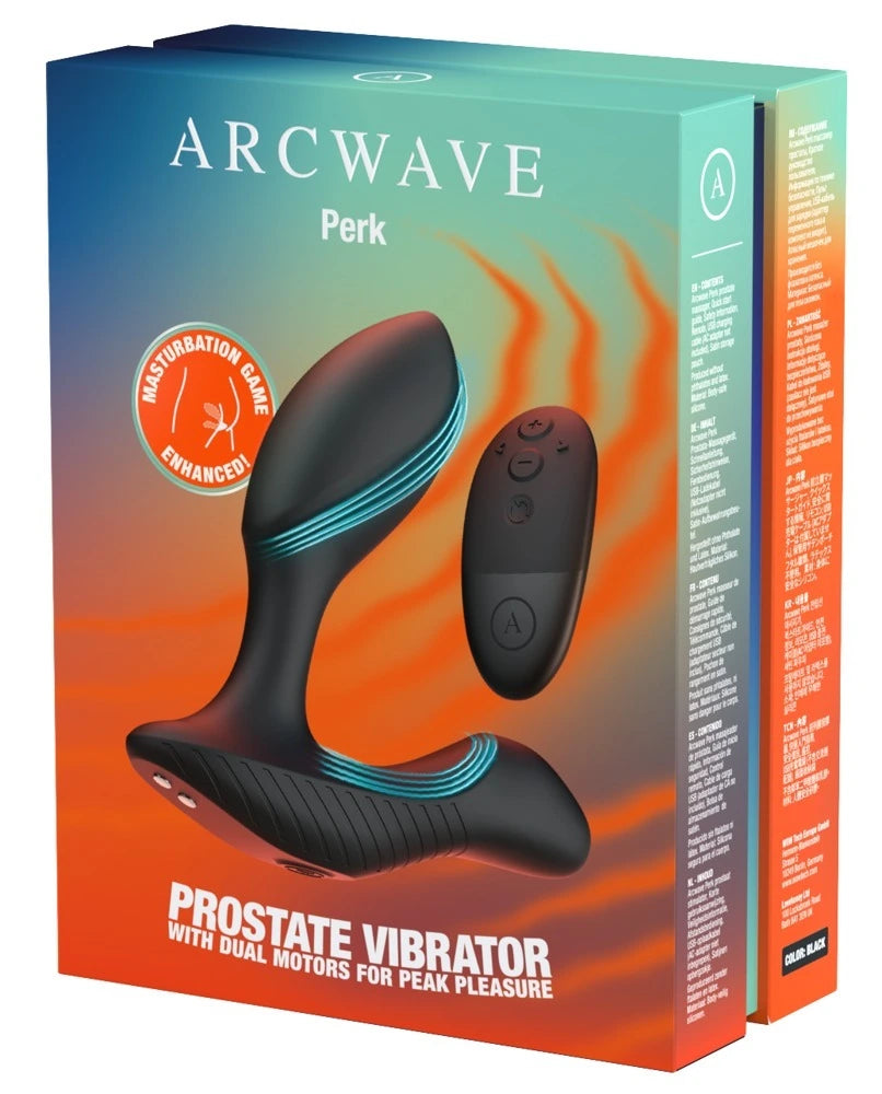 Arcwave Perk Prostata-Vibrator mit Perineum-Stimulation & App