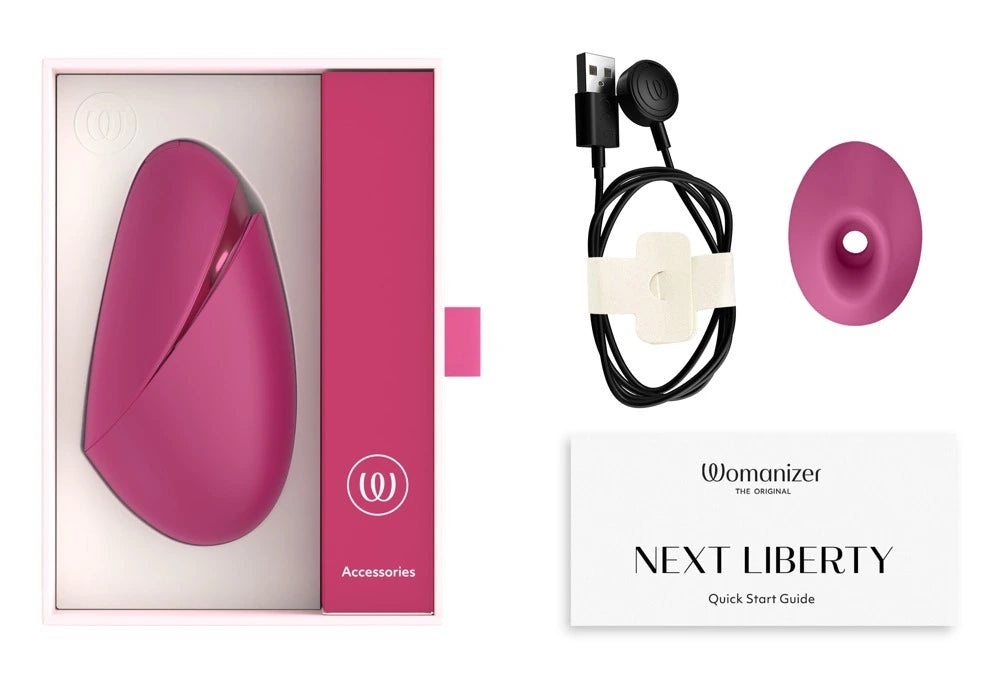 Womanizer Next Liberty Klitoris-Stimulator Pink
