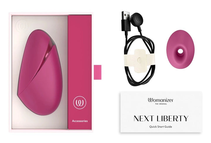Womanizer Next Liberty Klitoris-Stimulator Pink