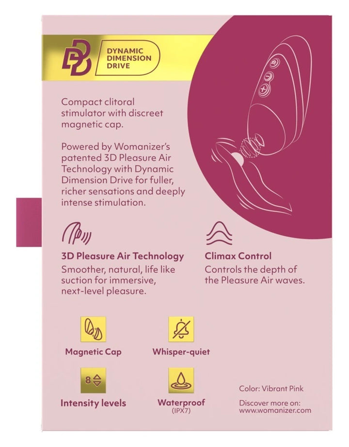 Womanizer Next Liberty Klitoris-Stimulator Pink