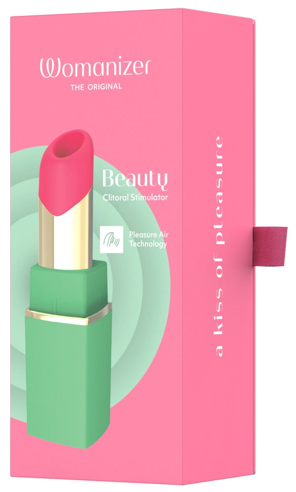 Womanizer Beauty Klitorisstimulator im Lippenstift-Design – Grün