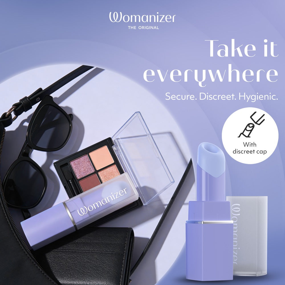 Womanizer Beauty Klitorisstimulator im Lippenstift-Design – Lila