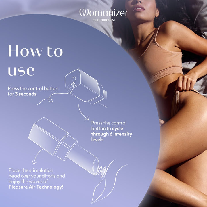 Womanizer Beauty Klitorisstimulator im Lippenstift-Design – Lila