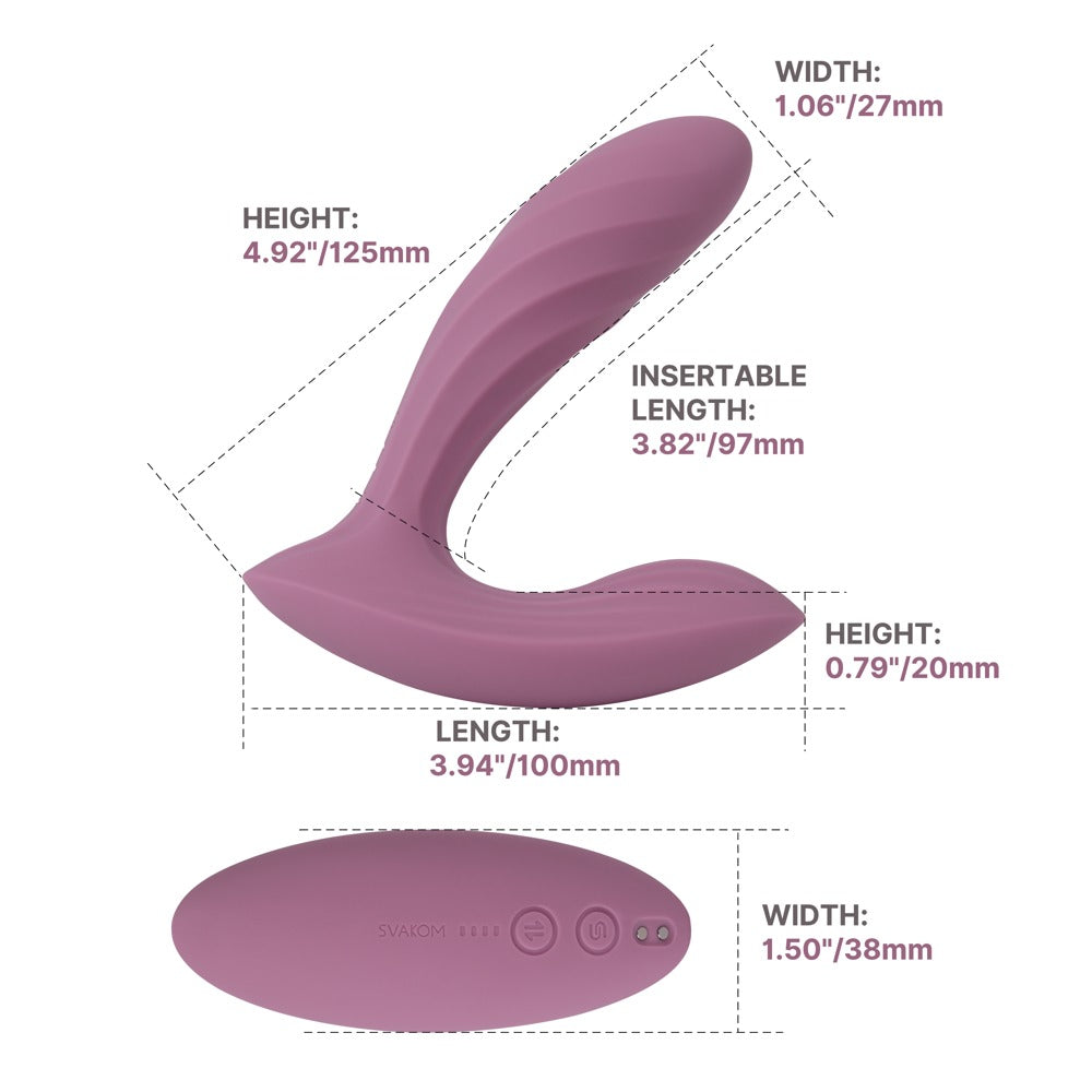 SVAKOM Erica Plus – Panty-Vibrator mit Stoßfunktion und App
