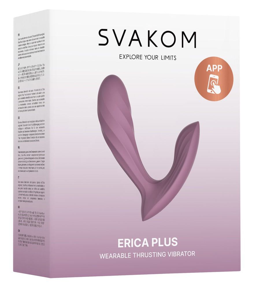 SVAKOM Erica Plus – Panty-Vibrator mit Stoßfunktion und App