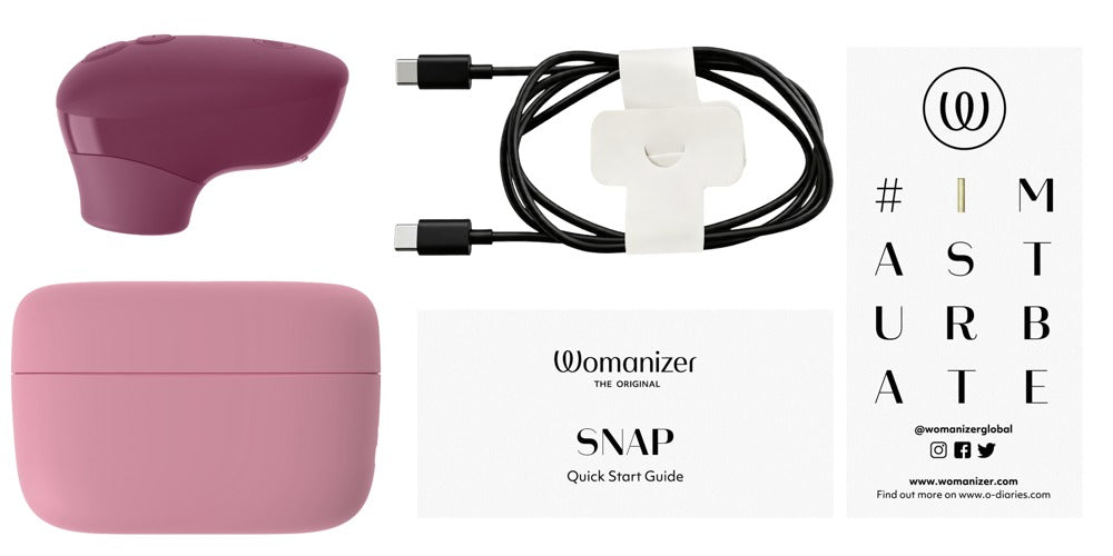 Womanizer Snap Mini-Klitorisstimulator mit Ladecase
