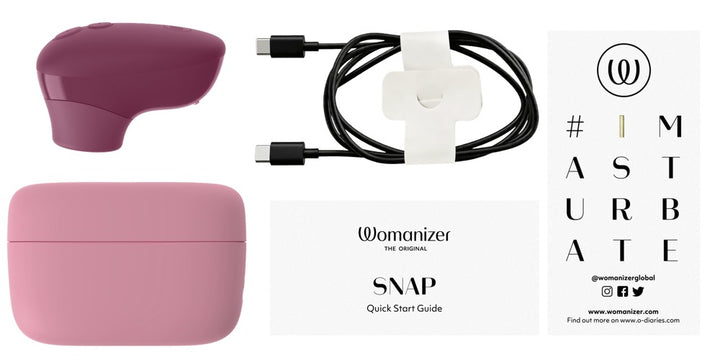 Womanizer Snap Mini-Klitorisstimulator mit Ladecase