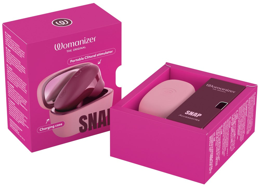 Womanizer Snap Mini-Klitorisstimulator mit Ladecase