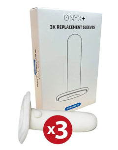 Kiiroo Onyx+ Ersatzsleeves Standard – 3er Pack RealFeel TPE Sleeves für Onyx Masturbator
