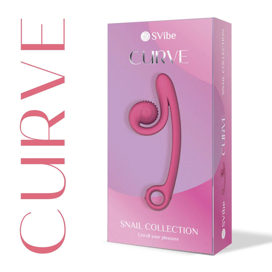 SVibe - Snail Curve Dual-Vibrator pink