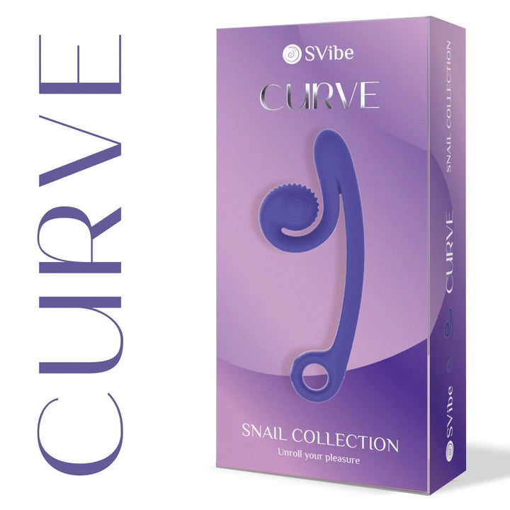 SVibe - Snail Curve Dual-Vibrator lila