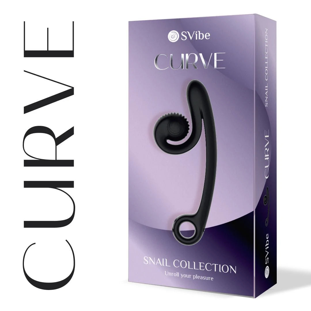 SVibe - Snail Curve Dual-Vibrator schwarz