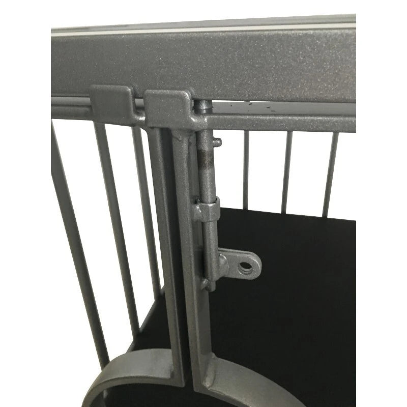 Mr. Sling BDSM Käfig Metall mit Schaumstoffmatratze