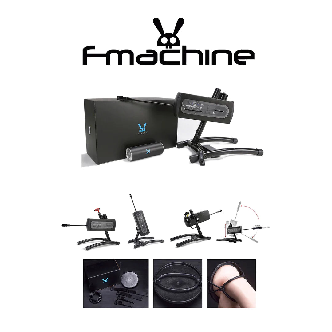 F-Machine - Gigolo Fuck Machine Black – Professionelle Sexmaschine