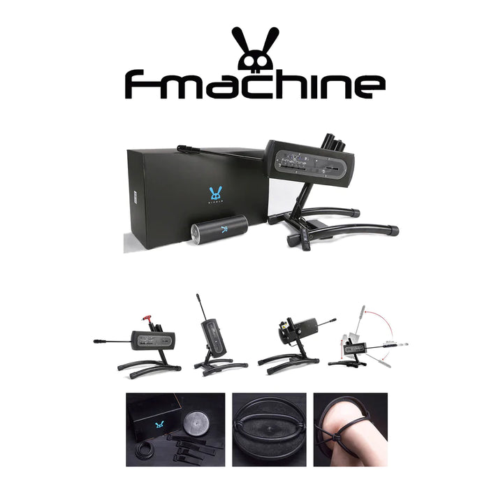 F-Machine - Gigolo Fuck Machine Black – Professionelle Sexmaschine