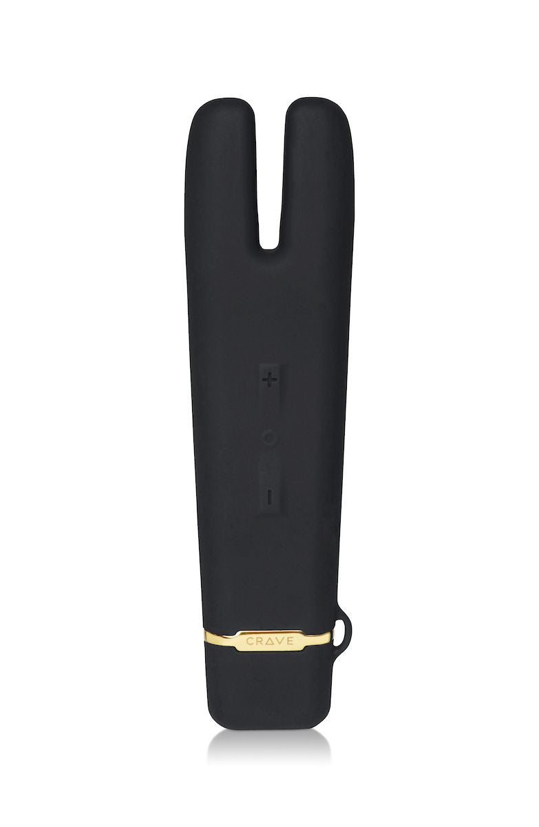 Crave Duet Flex Black Vibrator