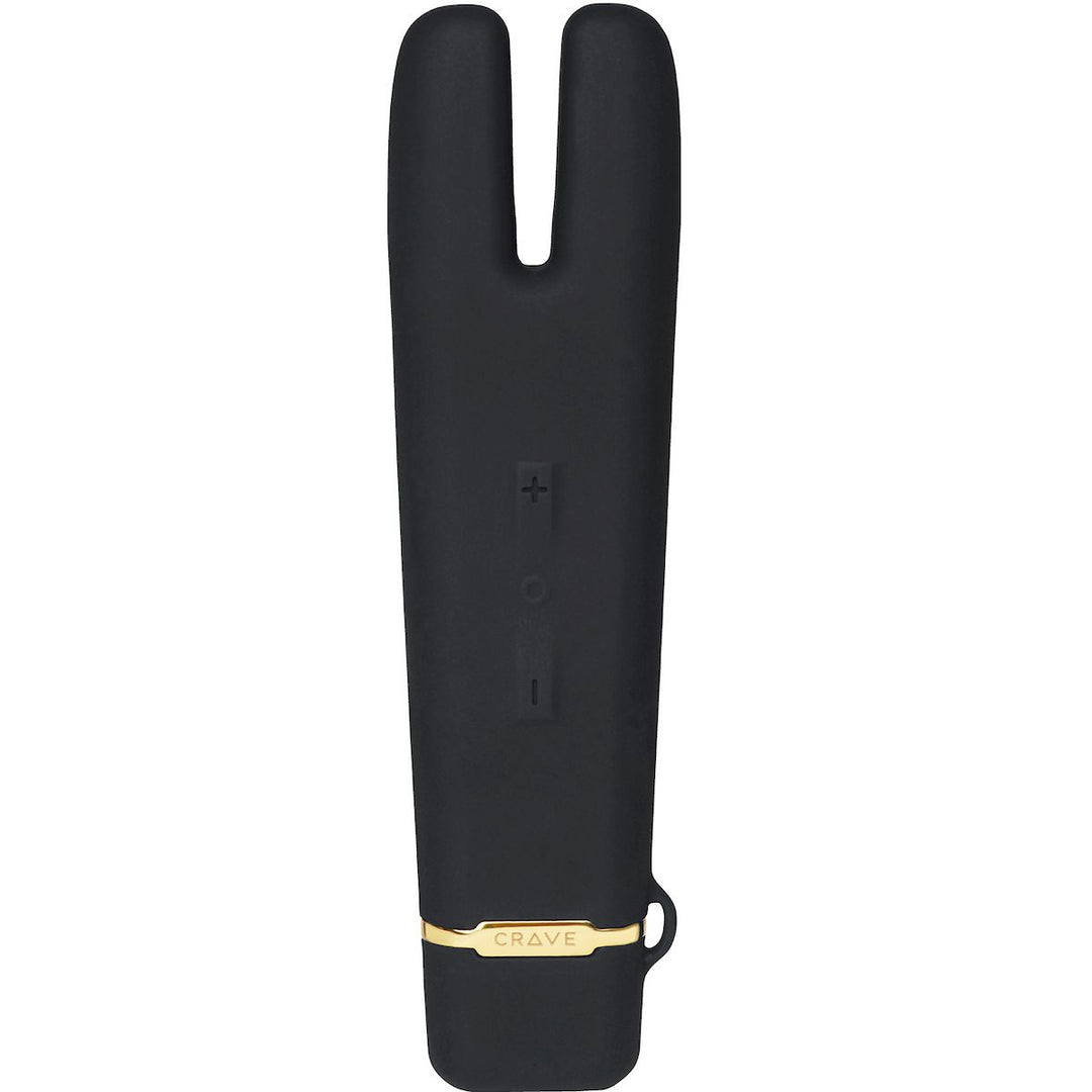 Crave Duet Flex Klitorisvibrator – Schwarz, Doppelspitzen