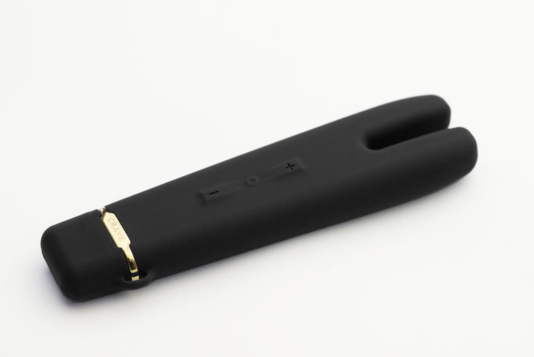 Crave Duet Flex Klitorisvibrator – Schwarz, Doppelspitzen