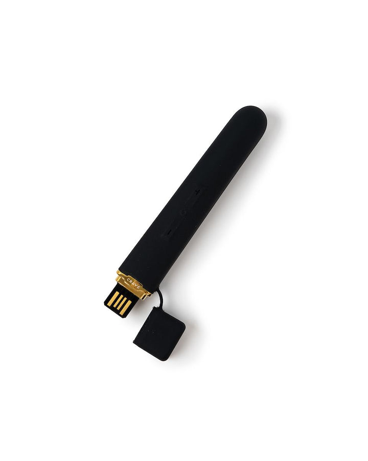 Crave Flex Klitorisvibrator – Schwarz, flexible Spitze