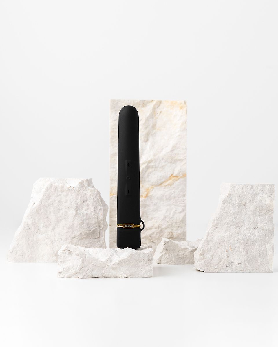 Crave Flex Klitorisvibrator – Schwarz, flexible Spitze