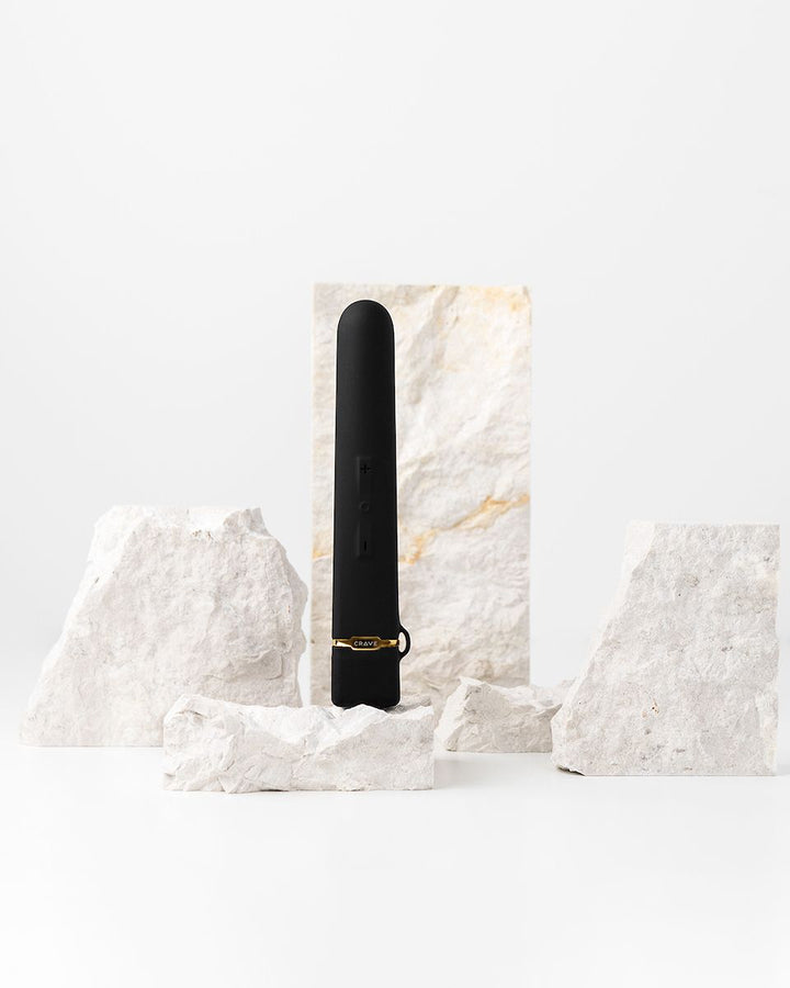 Crave Flex Klitorisvibrator – Schwarz, flexible Spitze