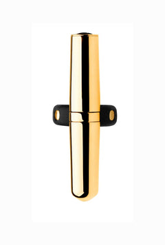 Crave Tease Ring Fingervibrator – 24kt vergoldet, USB-C